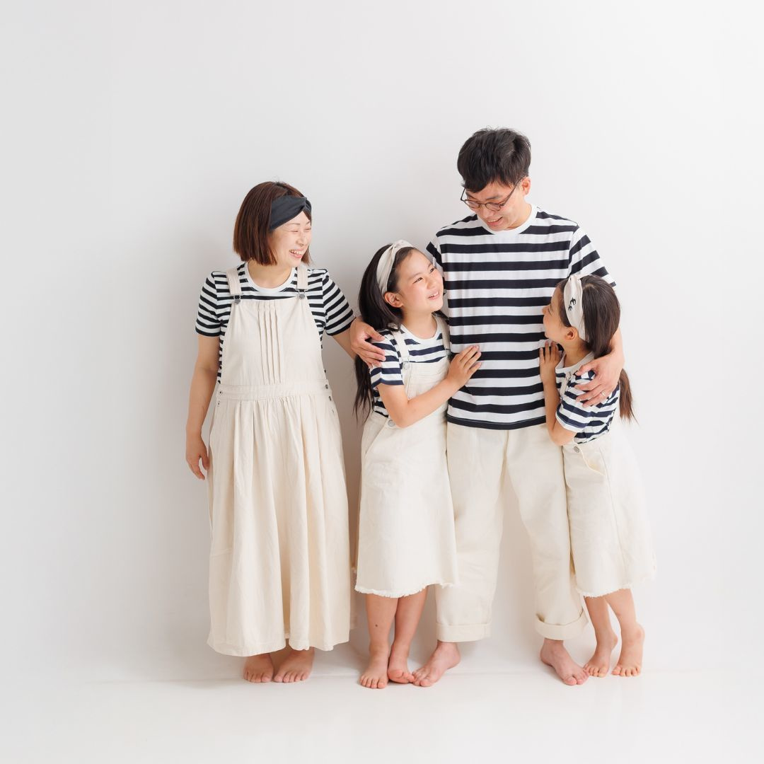 はだしの家族写真